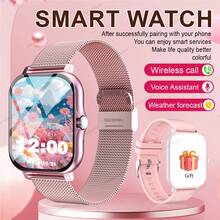 New 1.83 Inch Full Touch HD Fashion Smart Watch With (Dial, Answer) Wireless Call Function, Massive Watch Faces, Exercise Monitoring, Message Reminder View, Multiple App Reminders, Suitable For Android And IOS Phones, A Perfect Gift For Men And Women - Nhiều màu sắc - Xem 14