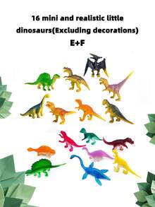 48pcs Colorful Plastic Dinosaur Toys, Approx. 2-3 Inches, Mini Realistic Dinosaur Figures, Small Dinosaur Animals, Mini Dinosaur Models, Tiny Characters, Mini Dinosaur Toy Set, Spring/Summer Decor (Random Color & Style), Dinosaur Toys, Sandbox Decor, Creative Holiday Gift, Dinosaur Themed Birthday Party Favor, Creative Gift, Birthday Gift - Multicolor - View 19