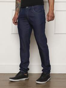 Men's Skinny Jeans Original Elastane Premium Quality - Dark Wash - View 1