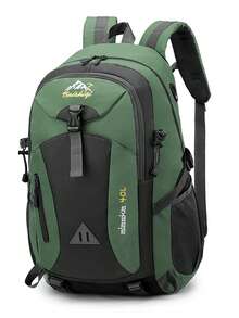 男女通用旅行背包，容量大，轻便，适合露营、徒步旅行、运动、学校、户外活动