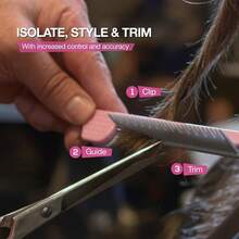 1支专业沙龙美发挑染梳，多功能，适用于发型设计、染发和挑染，返校季、旅行度假必备，女士美发配件，头发，旅行，美发产品，美发工具，美发用品，理发师，理发师配件，理发店，美发设备