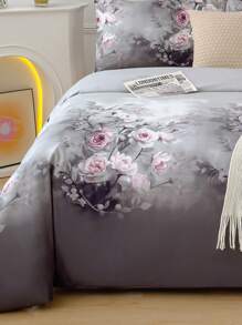 Soft Duvet Cover Set - Best 2/3 PiecesQuilt Comforter Cover Bedding Set - Includes 1 Bed Cover And 1/2 Pillow Case - Cheap And High Quality For Twin King Single Queen Double Full Size Doona Quilt Cover Bedding Sheets Set Sheet