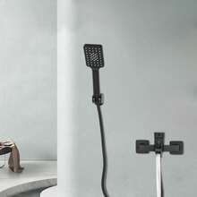 YUNRUX Bathtub & Shower Trim Systems - Black - View 10