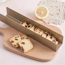 1pc Carbon Steel U-Shaped Cranberry Cookie Mold, Rectangular Small Fortune Cookie Toast Mold