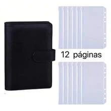 A6 Monochrome Binder For Notebook And Accounts