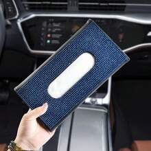 2pcs/1pc Shiny Sun Visor Tissue Box, 7 Color Options Car Sun Visor Tissue Holder, Modern Car Backseat UV Protection Storage, Seat Back Rhinestone Tissue Clip, Toilet Paper Box, Tissue Box, Car Tissue Box, Creative Rhinestone Car Tissue Box, Storage & Organization Box, Tissue Dispenser, Essential For Travel, Car Accessories, Home & Living