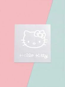 Sanrio 3 piezas Pegatinas de metal con diseño de Sanrio Hello Kitty y su amigo Cinrollroll My Melody, para niñas, dibujos animados, pegatinas de rollo de plástico plateado, pegatina de dibujos lindos, material transparente impermeable de PET, una variedad de patrones, adecuado para manualidades - decoración de cuentas y decoración para regalos. , regalos de vuelta a la escuela
