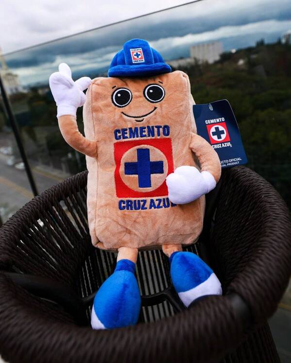 Costalito Cruz Azul Peluche Regalos