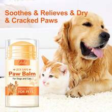 40 g Baume à pattes pour chien - Guérit, répare et hydrate les nez et les pattes secs - Idéal pour les conditions météorologiques extrêmes - 40 g