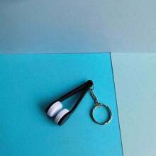 1/5PCS Multifunctional Portable Ultra-Fine Fiber Cloth Glasses Eraser, Can Be Hung On The Keychain With Glasses Cleaning Brush, Used To Remove Dust And Mist On Glasses, Keeping Your Glasses Clean