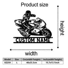 Personalizowana metalowa dekoracja ścienna z motocyklistą, spersonalizowany logo motocykla, wielokrotnego użytku dekoracyjna metalowa dekoracja ścienna w stylu artystycznym, odpowiednia na werandę i podwórko, personalizowana sylwetka motocyklisty, do domu i na prezent, urodziny, ukończenie szkoły, wielofunkcyjna, ozdobna, wielokrotnego użytku, wykwintna, stylowa, wysokiej jakości, kolorowa, nowoczesna, niestandardowa, spersonalizowana, unikatowa, herbaciarnia, dom, ogród, biuro, spersonalizowane rękodzieło - Wielokolorowe - Zobacz 16