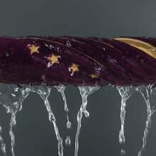 Set de 5 toallas de baño con borde dorado, toallas absorbentes y de secado rápido para uso en exteriores de 74*34cm, con diseño de bordado de 5 estrellas simple, adecuadas para vacaciones, campamento al aire libre, playa, fitness, natación, viajes, spa, apropiadas para Halloween, Navidad, Acción de Gracias, toallas de ducha para salón de belleza, hotel, deportes, artículos esenciales para el hogar