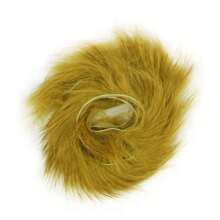 1 Pc 35cm Length Lure Fly Tying Material, Rabbit Hair Camouflage Fly Tying Hook Making Material, Saltwater Lure Fishing Tackle