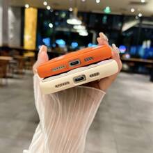 Funda protectora con absorción de golpes y diseño minimalista y elegante compatible con Apple 13/14, serie de animales con chaquetas de plumas de dibujos animados, cubierta para todo el Body resistente a arañazos y a prueba de golpes compatible con Apple 15