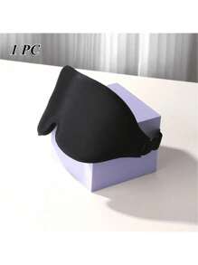 1pc Ultra Soft 3D Sleep Eye Mask, 100% Blackout, Smooth Sleep Mask, Sleep Aid Eye Mask, Travel Sleep Mask, Student Nap Mask - Ideal For Travel And Napping