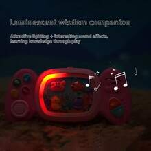 Jouet piano pour bébé pour tout-petits de 1 an et plus, jouets lumineux et musicaux pour 12 mois et plus, instrument de musique avec effets sonores, clavier éducatif pour piano pour bébé de 12 mois et plus, cadeau pour garçon et fille