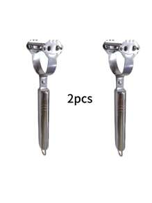 1pc Stainless Steel Peeler, Multipurpose Fruit & Vegetable Peeler, Potato Peeler, Julienne Slicer