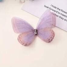 50 Stück Mini Stoff Schmetterlinge, 3D realistische pastellfarbene Schmetterling Dekorationen, geeignet für DIY Handwerke, DIY Handarbeit, Nail Art, Fotografie Requisiten, Stirnbänder, Haarklammern, Bouquetdekoration, Schmuckherstellung, Heimdekoration, Partydekoration, Hochzeit, Ostern, Erntedank, Garten, beste Geschenkwahl