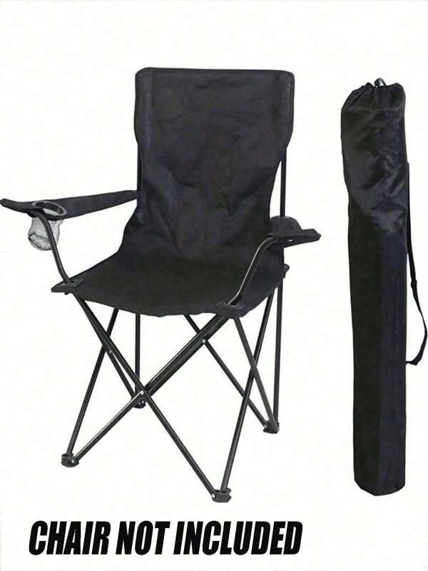 Folding Chair Storage Bag, Garden Chair Storage Bag, Handbag, Portable Bag, Camping Bag, Outdoor Camping And Hiking Accessories, Camping, Beach, Camping, Convenient, Large Capacity Storage Organizer For Folding Chairs, Camping Gear, And Outdoor Accessories(Only Bag,Chair Not Included)