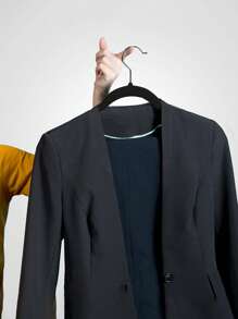 100/60/20/10/5/1 paquet de cintres en velours antidérapants | Organiseurs d'armoire économes en espace sans marque | Cintres en plastique durables pour la chambre, la salle de bain, le bureau, le dortoir et le stockage à domicile
