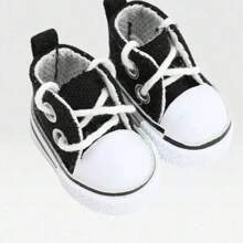 1 pezzo Scarpe tela mini: 17cm Scarpe mini, tessuto leggero e facile da indossare, versatile per ogni occasione, adatto per cosplay e come accessorio di costumi in miniatura (solo scarpe)