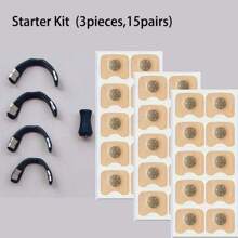 مجموعة مُوسِّعات الأنف المغناطيسية بأربعة أحجام + شرائط التنفس المغناطيسية، تساعد على تحسين جودة النوم، بدون بطاريات، سهلة الاستخدام