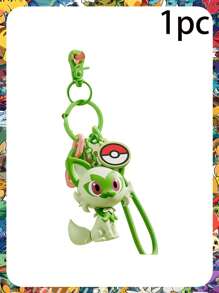 pokemon A Pokemon Keychain Is Suitable For Hanging And Decoration. Pokemon Pikachu Keychain Pendant In Stock, Genuine Pokemon Pikachu Keychain Pendant Small Statue, Geng GUI Pendant Bag, Cute Cartoon Doll Party Decoration And Party Small Gift Christmas, Halloween, Festival Supplies, Festival Decorations, Thanksgiving, Back-To-School Season, Autumn And Winter