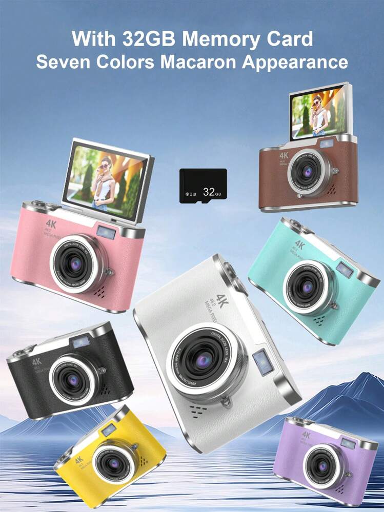 動作品 デジタルカメラ 32台 まとめ セット ビデオカメラ 2.7K 4K 5K 4800万画素 小型 DVビデオカメラ 日本