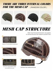 NICKY WALL 12 英寸渐变短玫瑰粉色假发，齐刘海直发合成波波头假发，深色发根，迷人耐热纤维假发，适合女士和女孩日常派对使用