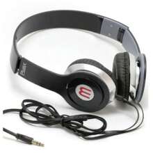 Fone De Ouvido Estéreo Headphone Dobrável Com Fio Celular Pc fone m - Preto - Visão 2