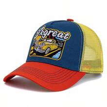 JZML 1pc Unisex Embroidered Car Truck Driver Cap