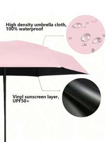 Small Folding Umbrella, Mini Pocket Waterproof Portable Travel Umbrella,Sun Umbrella Female Sunscreen UV Protection Sun And Rain Umbrella Two-In-One Mini Five-Fold Ultra-Light And Compact Portable,Mini Travel Umbrella, Small And Compact Portable Umbrella For Sunny And Rainy Days, Windproof Sunshade, 99% UV Protection, Suitable For Women And Men
