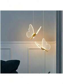 Butterfly LED Chandelier/Interior Lighting 3 Color Chandelier - Gold - View 4