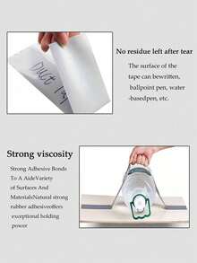 1 件超强防水胶带 - 多功能银灰色粘合剂，适用于墙壁、塑料、玻璃、木材和金属 - 非常适合 DIY 家居装饰和办公室使用，家庭日常配件适用于厨房、浴室淋浴和卫生间边缘修整套件口胶带双面胶带粘性手机壳手机壳胶带 Cinta Doble Cara - 彩色 - 查看 5