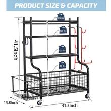 1pc 3/4-Tier Heavy Duty Metal Weight Rack Stand, High Load Capacity, Designed Specifically For Home Gym Dumbbell Weight Racks, Exercise Equipment Storage Rack Organizer, Home Garage Organization Essential. For Women Storage Organizer Travel Essentials Back To School Dormitory Storage
