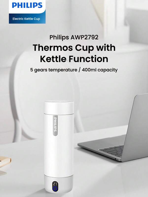 PHILIPS Philips GoZero AWP2792 Elektrischer Wasserkocher Tasse Vakuumisolierflasche