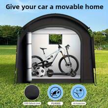 [Fits 2-3 Bikes] Extra Large Outdoor Bike Shelter Tent - UV Protection, Fits 2-2 Bikes, Portable & Foldable For Garage/Garden Storage