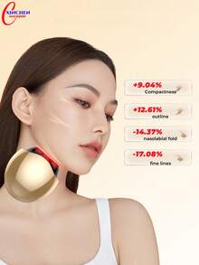 胶原蛋白美容仪 1 件，升级版美容仪，3 种工作模式，22 种能量引导，震动、按摩、激活胶原蛋白、促进营养吸收、改善鱼尾纹、眼纹、抬头纹、鼻唇沟纹，500mAh USB 充电电池，手持便携。是母亲节、情人节、感恩节以及女性朋友和母亲生日的完美礼物。