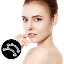 1 Set Of 3 Pairs / 2 Sets Of 6 Pairs Transparent Invisible Nose Clip, Contoured To Nose Line, Comfortable And Unnoticeable. Lightly Clipped, Instantly Raises Nose Bridge Height And Improves Nose Shape. Suitable For Daily Makeup, Dates, Photo Shoots. Compact And Lightweight, With An Invisible Effect, Precise Force To Effectively Lift Nostrils And Create A Refined Nose Shape. Can Be Used For Commuting To Work, Gatherings, And Outings. A Perfect Gift For Festivals, Birthdays, Loved Ones, Family, Friends, And Wife.