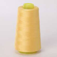 1 pièce Fil à coudre, 402 grande bobine de fil à coudre pour machine à coudre, plusieurs couleurs au choix; 3000 yards/bobine, fil à coudre domestique; convient à diverses situations (emballage aléatoire, couleurs aléatoires des tubes enroulés)