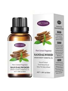 1 pieza, Aceite esencial aromático, Humidificador, Máquina de aromaterapia, Piedra difusora, Aromaterapia de coche y otros líquidos complementarios, Aceite esencial de aromaterapia, Aceite esencial de plantas de aroma calmante para el dormitorio, 8 tipos de fragancias