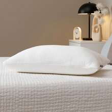 Almohada de cama de espuma triturada comprimida - Hipoalergénica y certificada CertiPUR-US - por defecto - Ver 3