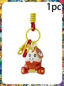 pokemon A Pokemon Keychain Is Suitable For Hanging And Decoration. Pokemon Pikachu Keychain Pendant In Stock, Genuine Pokemon Pikachu Keychain Pendant Small Statue, Geng GUI Pendant Bag, Cute Cartoon Doll Party Decoration And Party Small Gift Christmas, Halloween, Festival Supplies, Festival Decorations, Thanksgiving, Back-To-School Season, Autumn And Winter