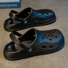Men's Flat-Soled Clogs Are Breathable, Comfortable, Non-Slip, Wear-Resistant, Casual And Versatile, Daily Home Outing Work Shoes