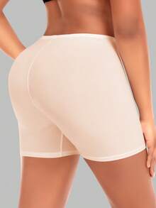 Werena Slip Shorts For Under Dresses Women Smooth Boyshort Panties Seamless Underwear Under Shorts - Apricot - View 3