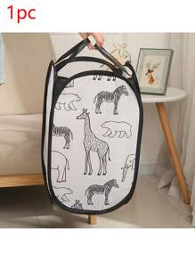 1pc Foldable Mesh Laundry Basket, Pop-Up Clothes Basket, Foldable Large-Capacity Laundry Basket, Suitable For Dirty Clothes, Breathable Design To Reduce The Odor Of Blankets, Convenient For Storage In Bathrooms, Bedrooms And University Dormitories.