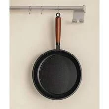 Granit Antihaftpfanne - flacher Boden Pfanne für Steak, Küche Zuhause