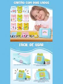 Cardkids Educaçao Infantil Aprender Inglês Português 224 Palavras Brinquedo Card Educativo Cartão