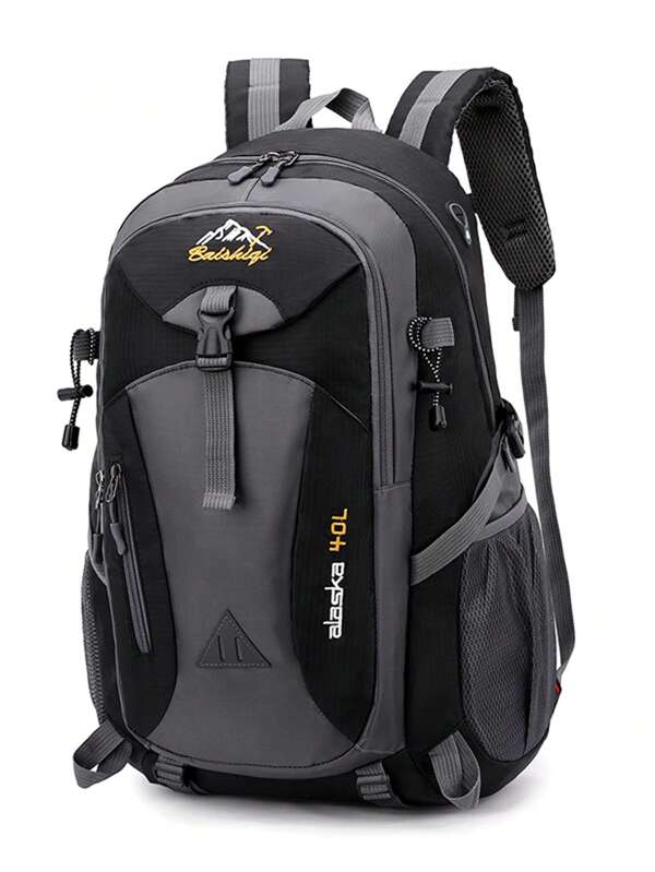 Unisex Reiserucksack mit großem Fassungsvermögen, leichter Outdoor Camping Wanderrucksack, Sport Gym Rucksack, Schülerrucksack