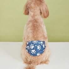 1 件公狗礼貌牵引带,防止狗在公共场所小便的宠物卫生裤,新型狗家居设备,防漏尿布,可机洗和水洗的公狗宠物卫生裤 - 彩色 - 查看 35